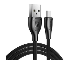Remax Lesu Pro kabelis USB - micro USB 1m 2.1A - Juodas