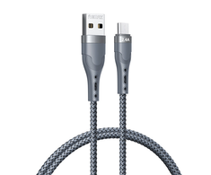 PTC REMAX Cable USB 2.0 A Male į Micro USB B Male, Pilkas, 1.0m, RC-C006