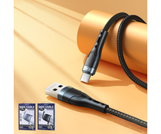 PTC REMAX Cable USB 2.0 A Male į Micro USB B Male, Pilkas, 1.0m, RC-C006