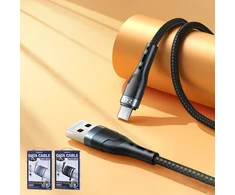 PTC REMAX Cable USB 2.0 A Male į Micro USB B Male, Pilkas, 1.0m, RC-C006