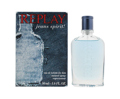Replay Jeans Spirit! EDT tualetinis vanduo vyrams, 50 ml