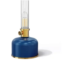 Retro stiliaus LED žibalinė lempa mėlyna FLR-35 Forever Light