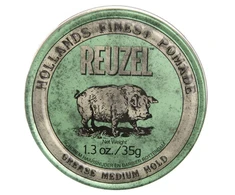Vidutinio stiprumo plaukų formavimo pomada Reuzel Hollands Finest Pomade Grease, 35 g