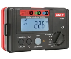 RCD Testeris - Uni-T UT582+ RCD funkcijų patikrinimas, įtampos matavimas iki 600V, apšviestas ekranas juodas