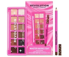 Makeup revolution Revolution Make Up The Master Nudes Edit rinkinys, 2 vienetai