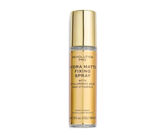 Revolution Pro Hydra-Matte Hyaluronic Acid Mattifying Makeup Fixer Purškiklis, 100 ml
