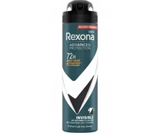Rexona Purškiamas antiperspirantas vyrams „Advanced Protection Invisible“, 150 ml