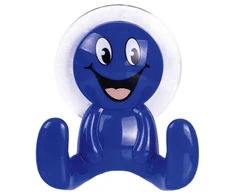 Kabliukas RIDDER Smiley Mėlynas, su siurbtuku