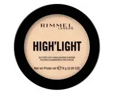 Rimmel London High'light Buttery-Soft paryškinanti pudra 002-Candleit 8