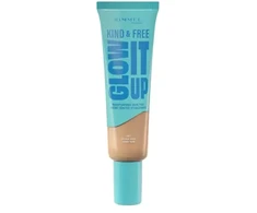 „Rimmel“ drėkinamasis makiažo pagrindas „Kind &amp; Free Glow It Up“ (skin Tint) 30 ml