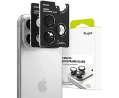 Ringke Camera Frame Protector 2 vnt. Tempered Glass for iPhone 18 Pro / Pro Max - Juodas