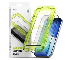 Ringke Easy Slide 2-pack apsauginis stiklas skirtas Apple iPhone 17 Pro Max – juodos spalvos