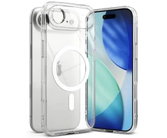 Ringke Fusion Magnetic MagSafe dėklas skirtas Apple iPhone 17 Air – skaidrus