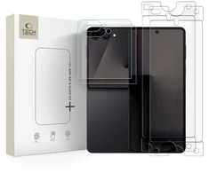Tech-Protect Glass Fit+ 2 vnt. tempered glass + Tech-Protect Hydro Flex+ 2 vnt. hydrogel filmas for Samsung Galaxy Z Flip 7 / 8