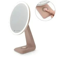 Rio-Beauty Stalinis kosmetinis veidrodis su LED apšvietimu