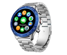 Riversong išmanusis laikrodis Motive 9 Max sidabro spalvos SW903 AMOLED double strap