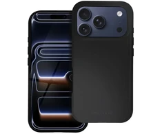 Dėklas ROAR case RAINBOW BUMPER for IPHONE 17 Pro Max juodas