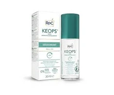 ROC Keops Deo Roll-On - Normal Skinrutulinis dezodorantas normaliai odai, 30 ml