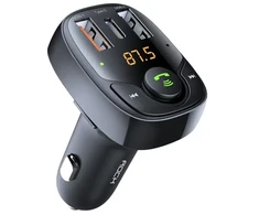 Rock Transmiter FM B301 MP3, Bluetooth - 2xUSB + Type C + micro SD - 36W juodas