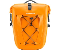 Rockbros 30140022003 vandeniui atsparus dviračio krepšys bagažinei - oranžinė
