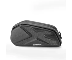 Rockbros Bike Bag, Rigid, Frame, Top Tube, 1.4l – juodos spalvos