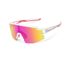 Rockbros Kids dviratininko akiniai, Polarized, UV apsauga, Children's - baltos spalvos