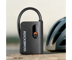 Rockbros L1 Mini belaidis siurblys 70 psi kompresorius 200 mm Schrader žarnos ilgis - juodas
