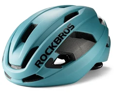 Rockbros LK-15 anglies pluošto dviračio šalmas 58-62 cm - šviesus Mėlyna
