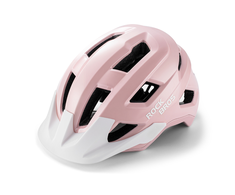 Rockbros LK-67 Youth Bike Helmet with Detachable Visor 54–58 cm - Rožinė