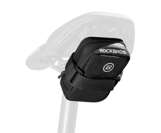 Rockbros Mini Saddle Bag with CO2 Cartridge Holder – Juodas/Žalias