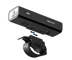 Rockbros RHL400 Front Bike Light 400lm USB-C - Juodas