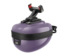 Rockbros Rigid Hard Shell Compact Saddle Bag 0.4l – violetinės spalvos