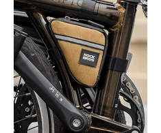 Rockbros Triangle Bike Frame Bag 0.25L – rudos spalvos