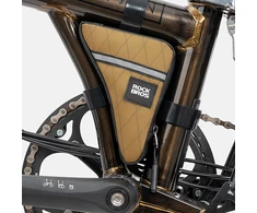 Rockbros Triangle Bike Frame Bag 0.3l – rudos spalvos