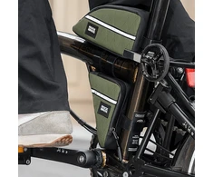 Rockbros Triangle Bike Frame Bag 0.3l – žalios spalvos