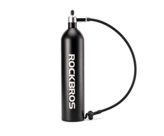 Rockbros Tubeless Tire Inflator 200 PSI 1.2l – juodos spalvos