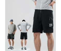 Rockbros YDDK015 šortai su diržu, dydis XXXL – juodos spalvos