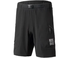 Rockbros YDDK015 šortai su diržu, dydis S – juodi
