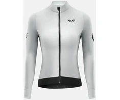Rockbros YDWT006 TVI women's cycling jersey insulated autumn/winter S - baltas and pilka
