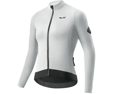Rockbros YDWT006 TVI women's cycling jersey insulated autumn/winter S - baltas and pilka