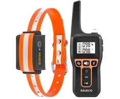 Rojeco 1000m elektrinis lojimo antkaklis PD529 (oranžinis)
