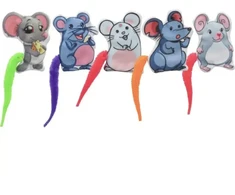 Rotaļlieta kaķiem - Trixie Mouse, fabric, catnip, 7.5 cm, 1 gab