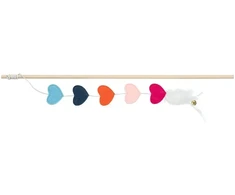 TRIXIE Meškerė su širdelėmis, medis/veltinis, katžolė, 48 cm (pak.4)