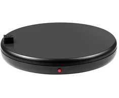 Puluz besisukantis stendas su maitinimo lizdu 45 cm (juodas)