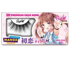 Rude Cosmetics Chibi Manga Faux Mink - Sawa-Chan Dirbtinės blakstienos