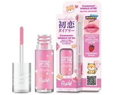 Rude Cosmetics Strawberry Sparkle Lip Oil, 4 ml