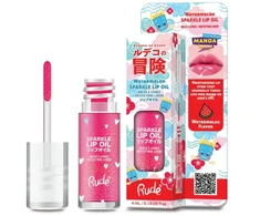Rude Cosmetics Watermelon Sparkle Lip Oil, 4 ml