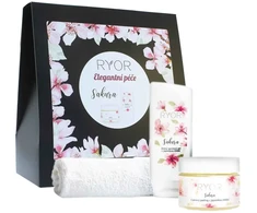 RYOR Sakura dárková sada peeling 325 g + sprchový gel 200 ml