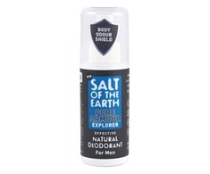 Salt Of The Earth Natural Dezodorantas for Men Pure Armor Explorer ( Natura l Dezodorantas), 100 ml