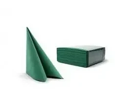 Napkins CHIC Airlaid, 40x40 cm, dark žalias 227, 50 pcs.